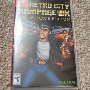 Nintendo Retro City Rampage DX Collector's Edition - Black and Red